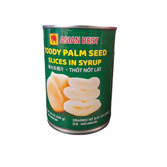 Asian Best Toddy Palm Sliced Canned 8.81 Oz (250 g)