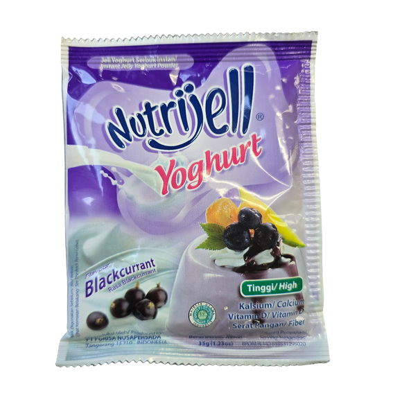 Nutrijell Yoghurt Blackcurrant 35 g