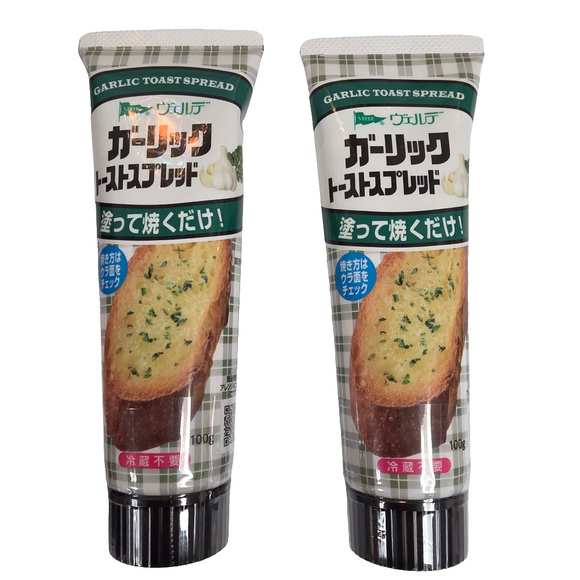 Kewpie Garlic Toast Spread 2 Tubes (2 x 100g)