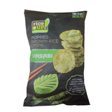 RiceUp! Popped Brown Rice Chips Wasabi 60 g