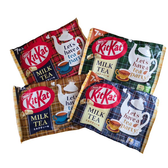 Kitkat Mini Milk Tea Chocolate 7 pcs/bag (Random Color Packaging)