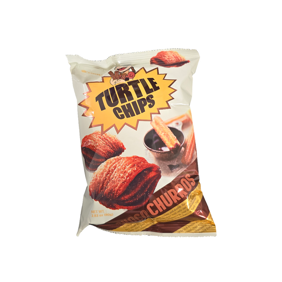 Orion Turtle Churos Chocolate 80 g