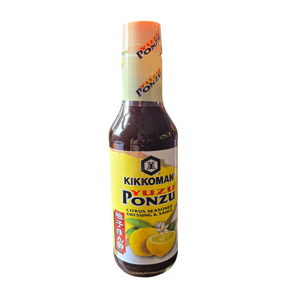 Kikkoman Yuzu Ponzu Citrus Seasoned Dressing & Sauce 10 oz