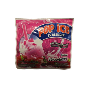 Pop Ice Es Blender Strawberry Flavor 23 g