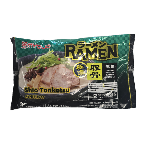 Myojo Ramen Shio Tonkotsu  11.64 Oz (330 g) 2 servings (Frozen) Store Pick-Up Only