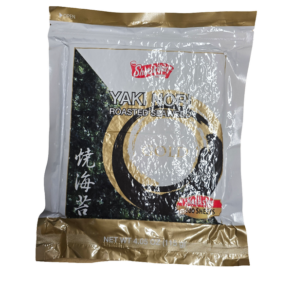 Shirakiku Yaki Nori Gold Half Size 100 sheets (115 g) – Aneka Market