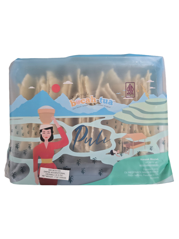 Bocah Tua Puli (kerupuk mentah) 200gr