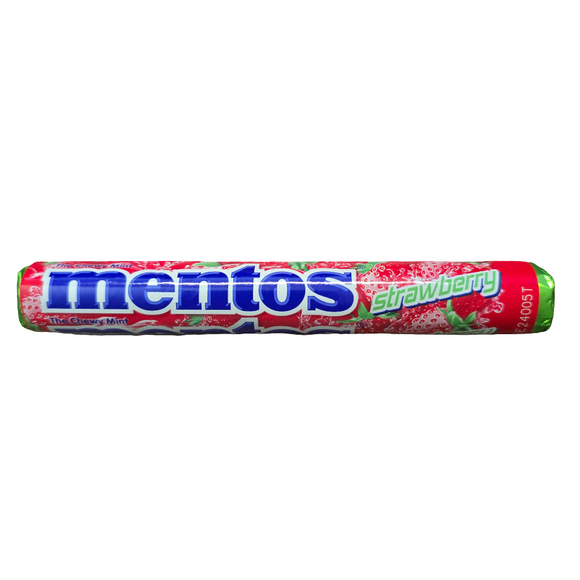 VM Mentos Strawberry Rolls 1.32 Oz (37.5 g)