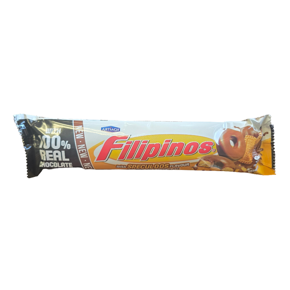 Artiach Filipinos Speculas Flavor Ring Biscuit Milk Chocolate Coated 118 g