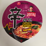 Nongshim Jayfai Shin Ramyum Tom Yum Flavor Bowl 117 g (4.12 oz)