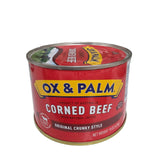 Ox & Palm Chunky Corned Beef 15 Oz
