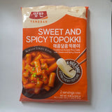 Yangban Sweet And Spicy Topokki 2 Servings 8.46 Oz (240 g)