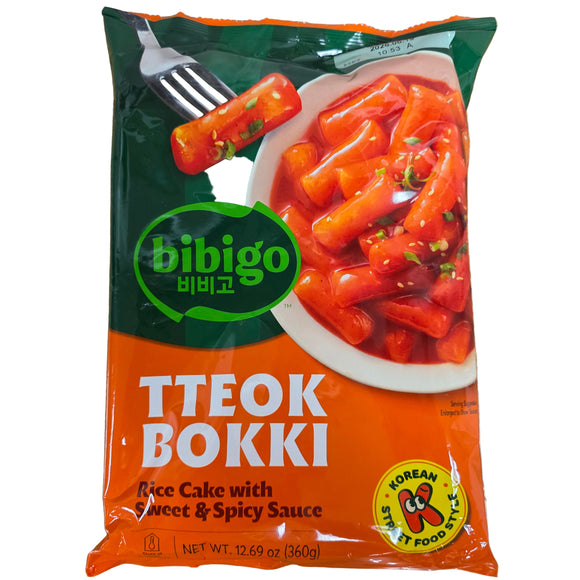 Cj Bibigo Tteokbokki Pouch Sweet & Spicy 360g