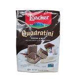 Loacker Wafer Cocoa & Milk 250g