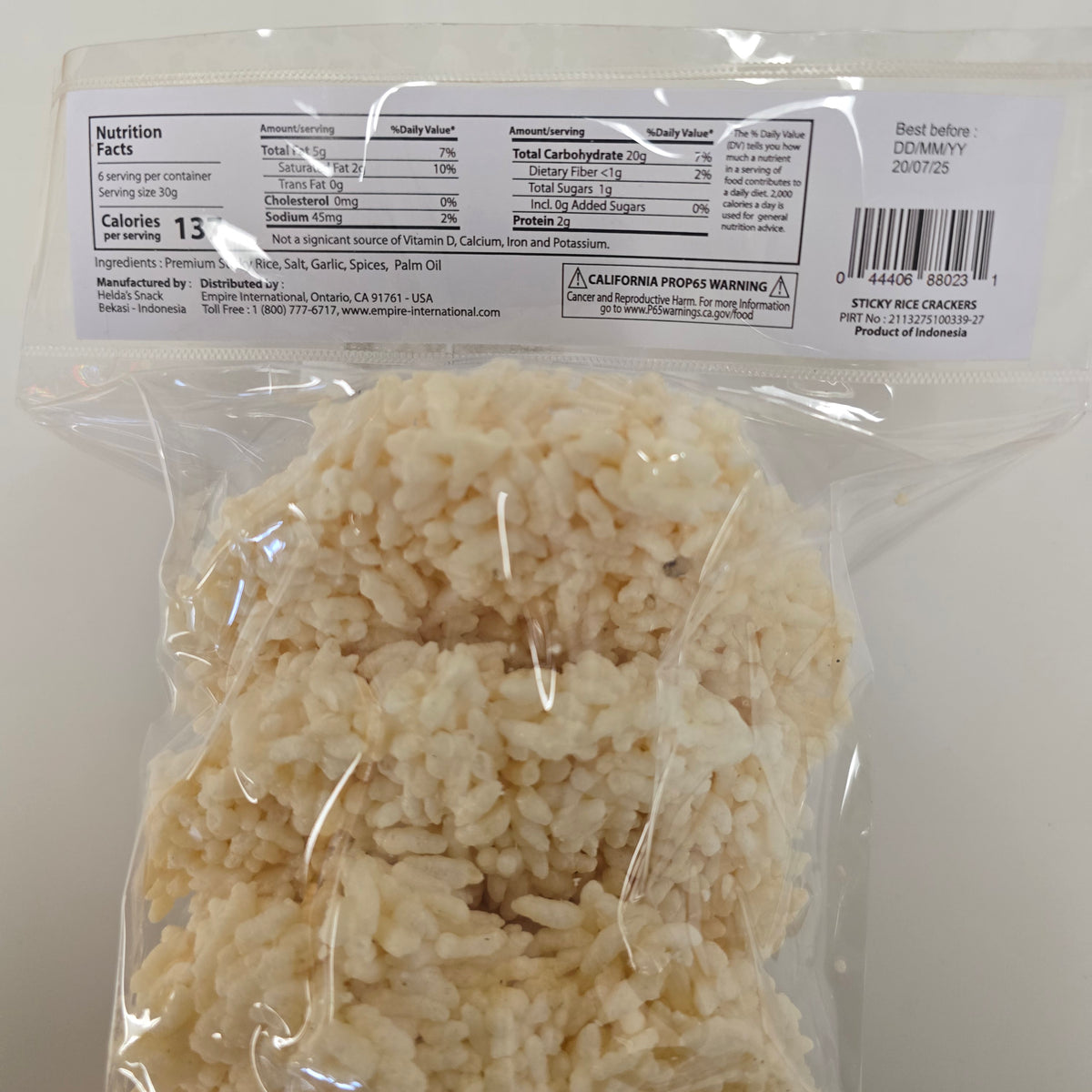 Helda Rengginang Sticky Rice Crackers 180 g – Aneka Market