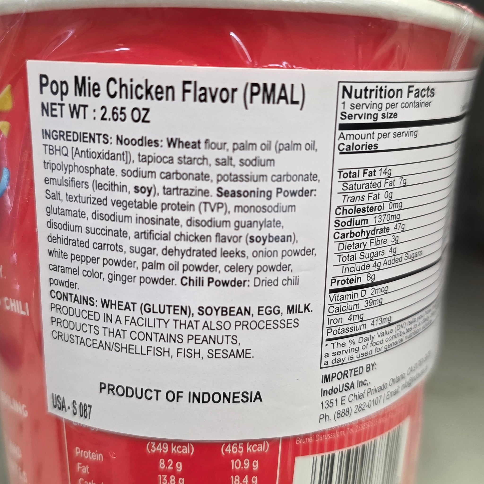 Indomie Pop Mie Chicken 2.54 Oz – Aneka Market