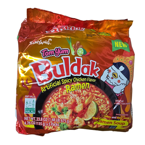 Samyang Buldak Tom Yam Ramen (5 x 135 g)