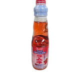 Shirakiku Ramune Carbonated Drink Strawberry Flavor 200ml