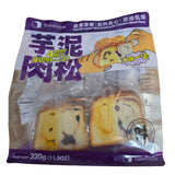 Toastique Double Layer Taro Toast with Chicken Meat Floss 320g (11.3 oz)