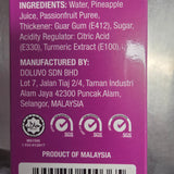 Popsmalaya Ice Bars Passionfruit Pineapple 6 x 45 ml