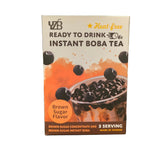 YZB Ready to Drink Boba Tea Classic Brown Sugar(3 Servings)