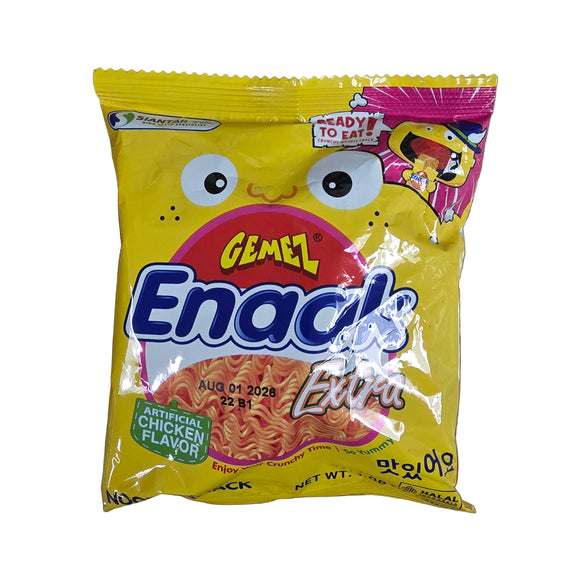 Gemez Enaak Mie Snack Crunchy Noodle Chicken Flavor 30 g