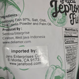 Deliamor Fried Jeprox Strips  Spicy with Lime Leaves 40 g