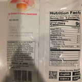 Kasugai Peach Gummy Candy 3.77 Oz