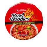 Nongshim Bowl Noodle Spicy Kimchi 3.03 Oz (86 g)