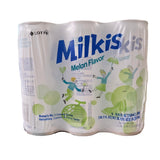 Lotte Milkis Melon Carbonated Drink 8.45 fl oz (250 ml) Pack of 6
