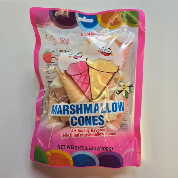 Viloe Marshmallow Cones 3.52 Oz