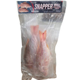 Whole Snapper Gilled, Gutted, Scaled Frozen 2Lb (3-4 ct)