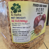 Alpha Fried Red Onion 32 oz