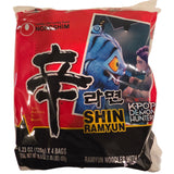 Nongshim Shin Ramyun Spice Beef Ramen Noodle (4 x 4.23 Oz)