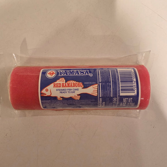 Yamasa Kamaboko Red Frozen 6 Oz