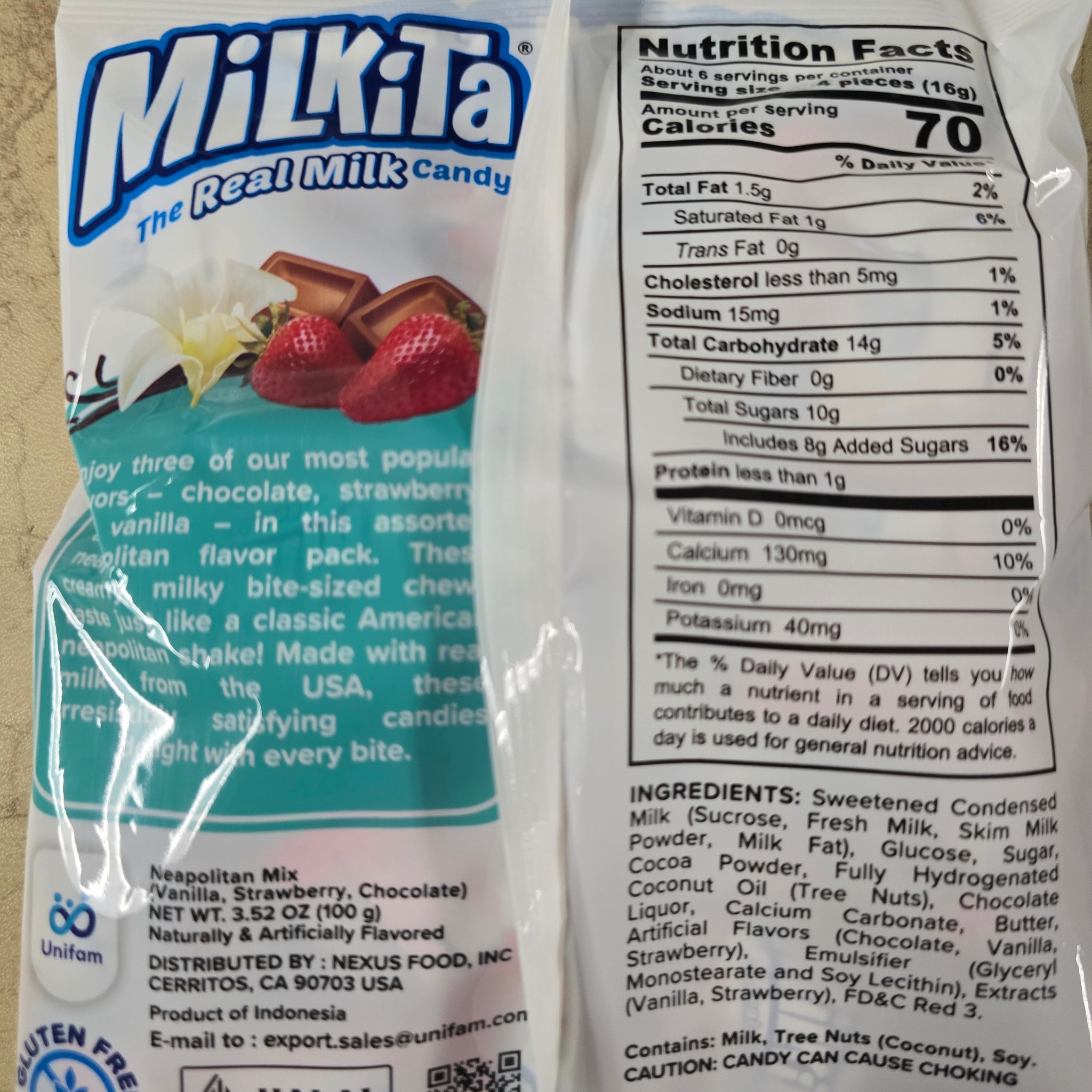 Milkita Candy Neopolitan Mix 4.2 oz – Aneka Market