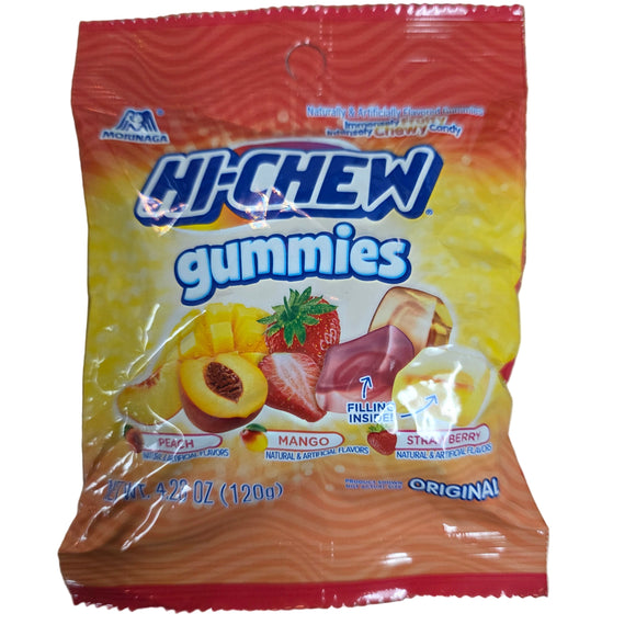 Morinaga Hi-Chew Gummies Bag Original Mix 4.23 Oz