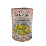 Golden King Pandan Flavored Jelly 19 oz