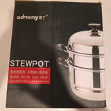 3 Layers Stainless Steel Steamer 28cm