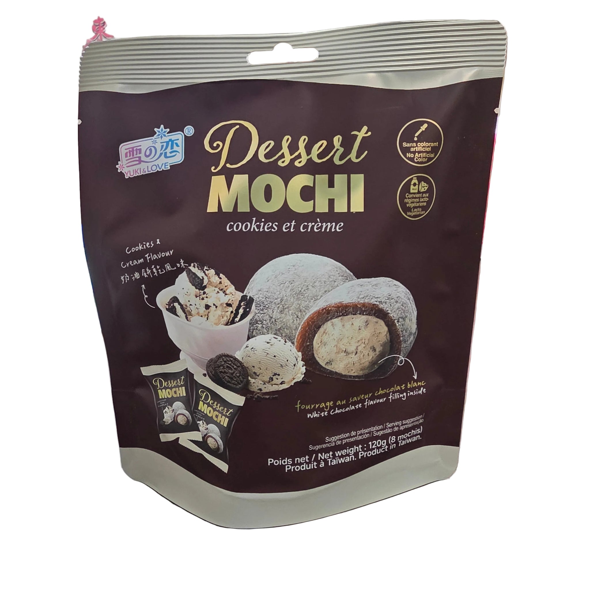 Yuki Love Mochi Cookies Cream 120 g (4.3 Oz) – Aneka Market