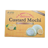 Bamboo House Custard Mochi Lemon Flavor 180 g (6.3 Oz)
