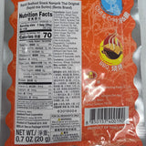 Bento Squid Seafood Snack Thai Namprik Original 0.7 Oz (20 g)