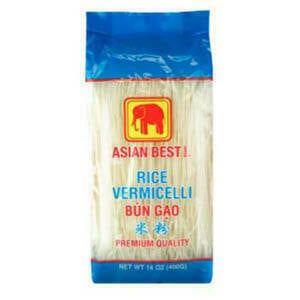 Asian Best Rice Vermicelli (Bun Gao) 14 oz