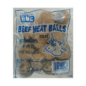 BMC Beef Meat Ball (Frozen) 10 Oz