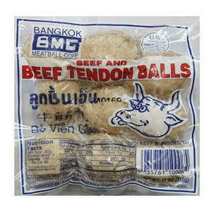 BMC Fresh Tendon Beef Ball (Frozen) 10 Oz