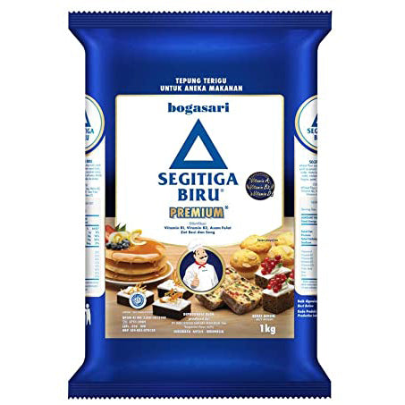 Bogasari Segitiga Biru Premium Flour 2.2 lbs (1 kg)