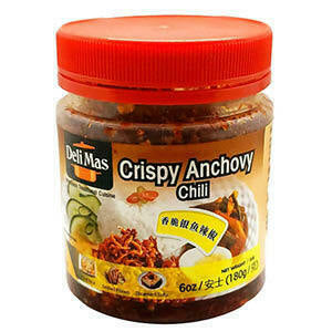 Delimas Crispy Anchovy Chili 6 oz (180 g)