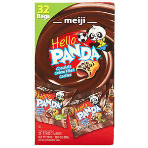 Hello Panda Choco Cream Filled Cookies (32 bags x 21 g)