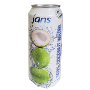 Jans 100% Coconut Water With Pulp 16.57 oz