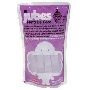 Jubes Nata De Coco Grapes 12.7 oz